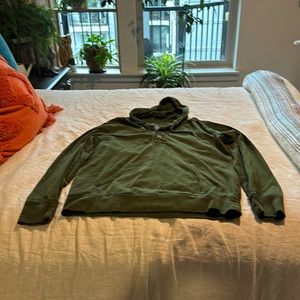 Gap Hoodie army Green size Large